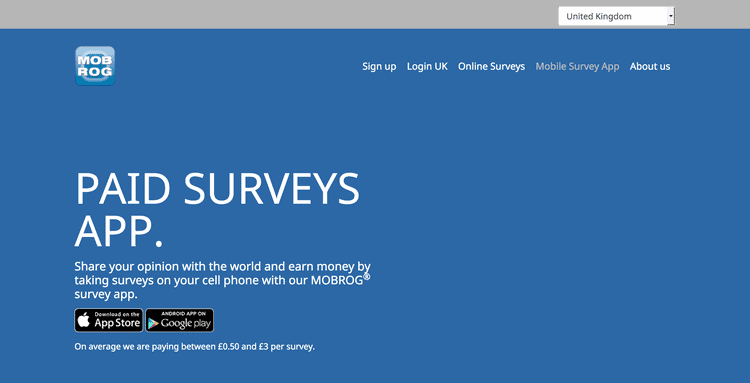 Learn how to earn money from surveys with MoBrog.