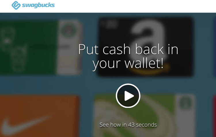 Another best survey app to make money is Swagbucks.