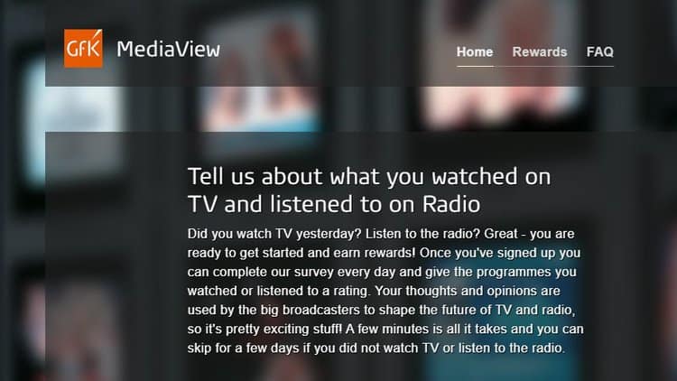 One of the top free survey apps is GfK MediaView.